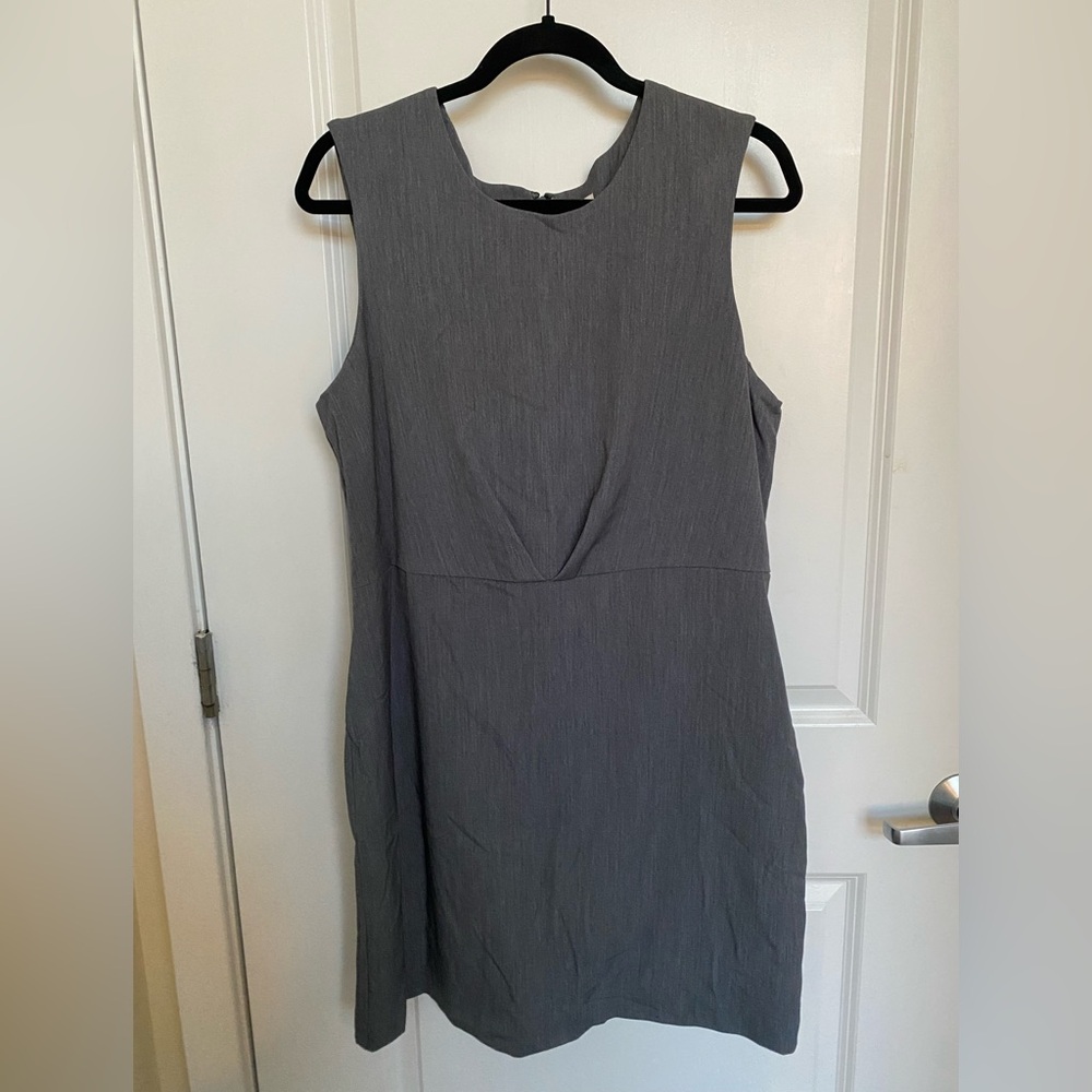 A New Day Gray Sheath Dress | Size 16